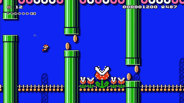 SuperMarioMaker FlappyBird Crean un nivel de Flappy Bird en Super Mario Maker