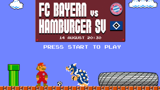 bayer El Bayern Munich se siente Mario Bros