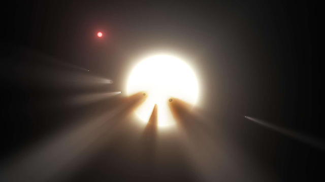 Estrella cometas La teoría de una "estructura alienígena" en la estrella descubierta por el Kepler podría ser descartada