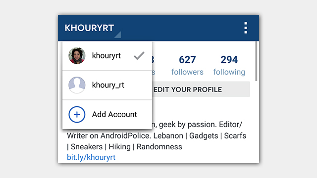 Instagram Cuentas Podrás iniciar sesión con varias cuentas en Instagram próximamente