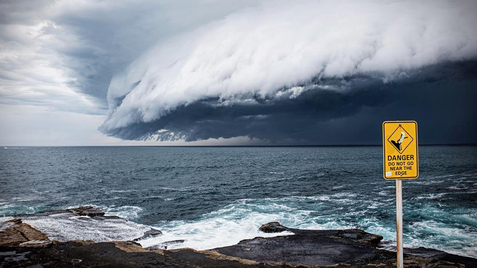 Nube tsunami Sidney Las increíbles y terroríficas fotos de la “nube tsunami” en Sidney