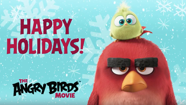 angry bird Las tiernas aves bebés te desean feliz navidad en el nuevo clip The Angry Birds Movie