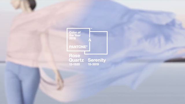 Pantone Colores Y los colores que representarán 2016 según Pantone son...