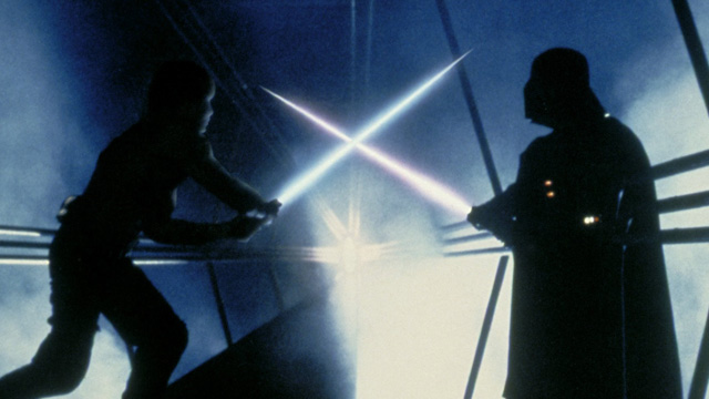 Pelea de Luke y Darth Vader