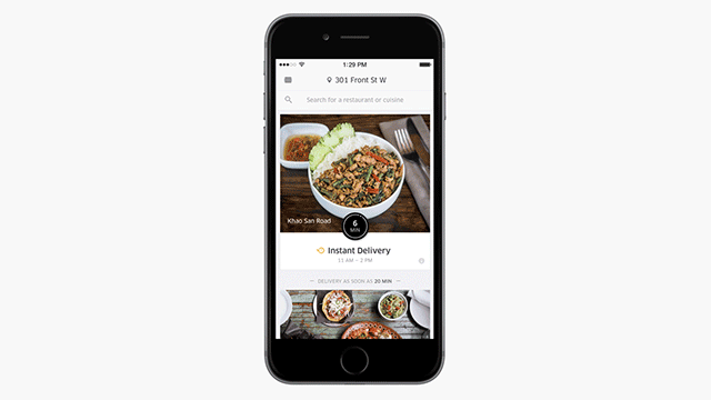 UberEats Toronto Ahora Uber quiere llevar comida hasta la comodidad de tu hogar