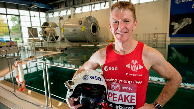 astro londres Un astronauta correrá el maratón de Londres en el espacio