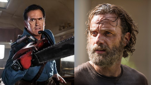 evil walking Se "filtra" el guión de Ash Vs The Walking Dead