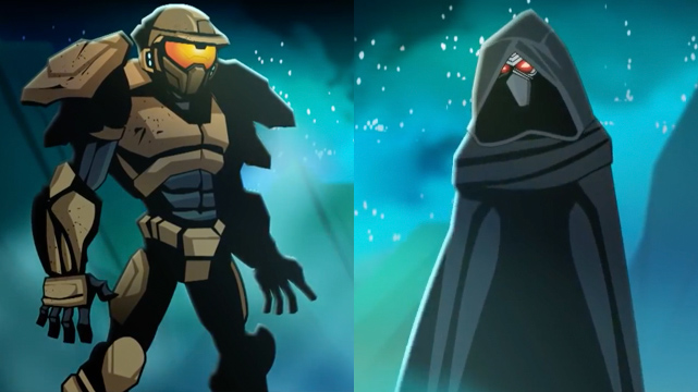 master kylo Kylo Ren contra Master Chief en una genial animación