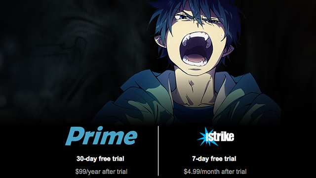 Amazon Prime Strike Amazon presenta su servicio de streaming de Anime