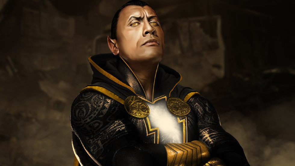 adam Black Adam tendrá su propia película con The Rock