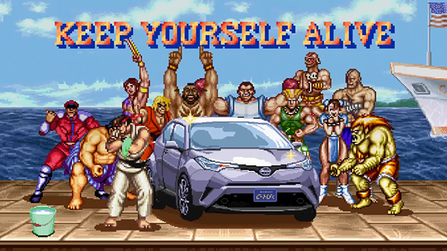 Toyota Street Fighter Toyota hace el mejor comercial de su historia, gracias a Street Fighter II