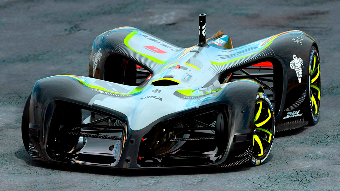 robocar 01 Así es Robocar: el coche autónomo de carreras creado por Roborace