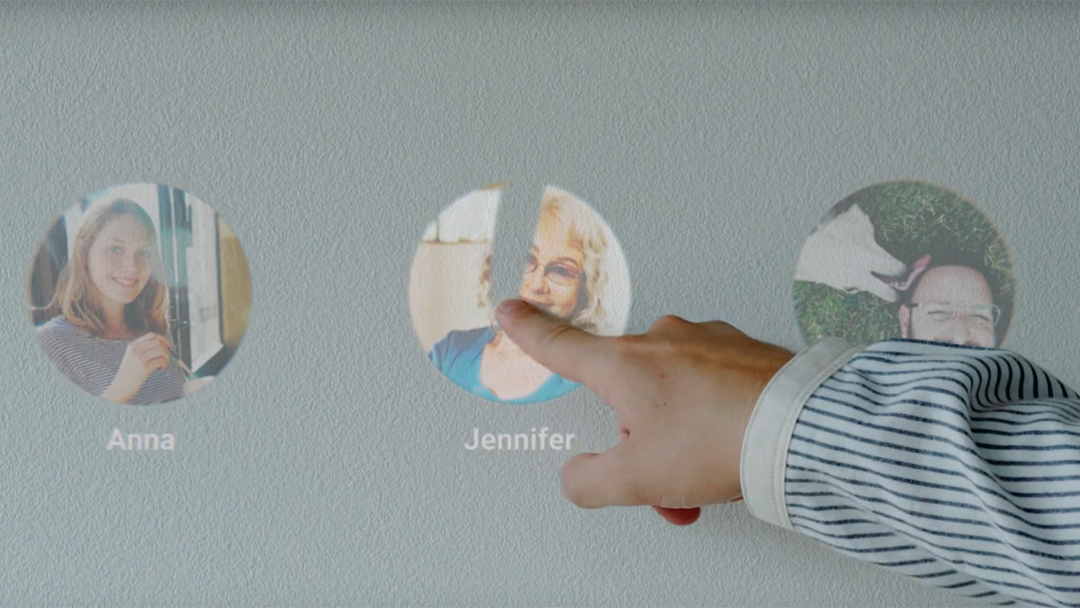 sony touch Sony presenta Xperia Touch, un gadget que transforma tu pared en una tablet