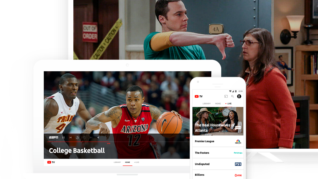 youtube tv 4 Google lleva la tele a internet con su nuevo servicio: YouTube TV