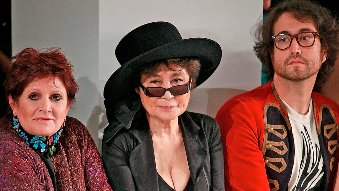 carri e sean Escucha Bird Song R2, la canción que compusieron Sean Lennon y Carrie Fisher