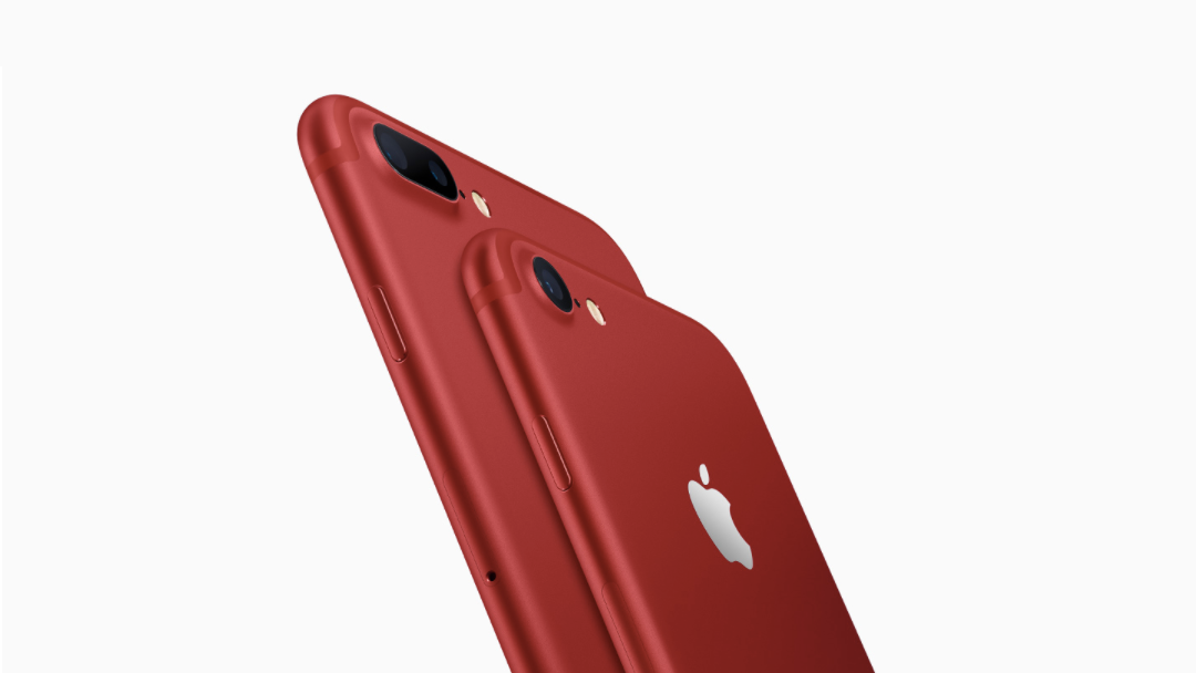 Apple lanza un nuevo iPhone 7 rojo contra el VIH
