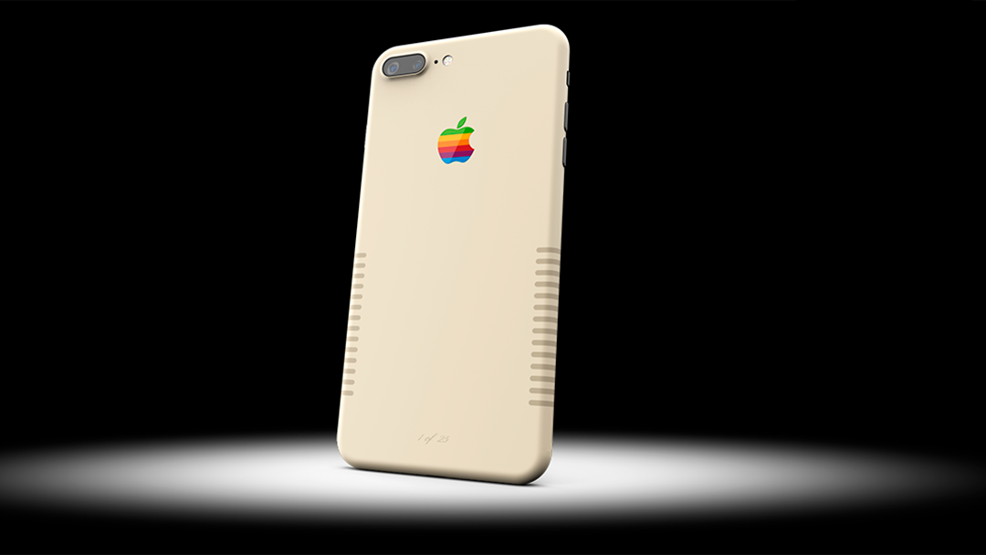 iphone retro Ya puedes comprar esta hermosa versión retro del iPhone 7 Plus