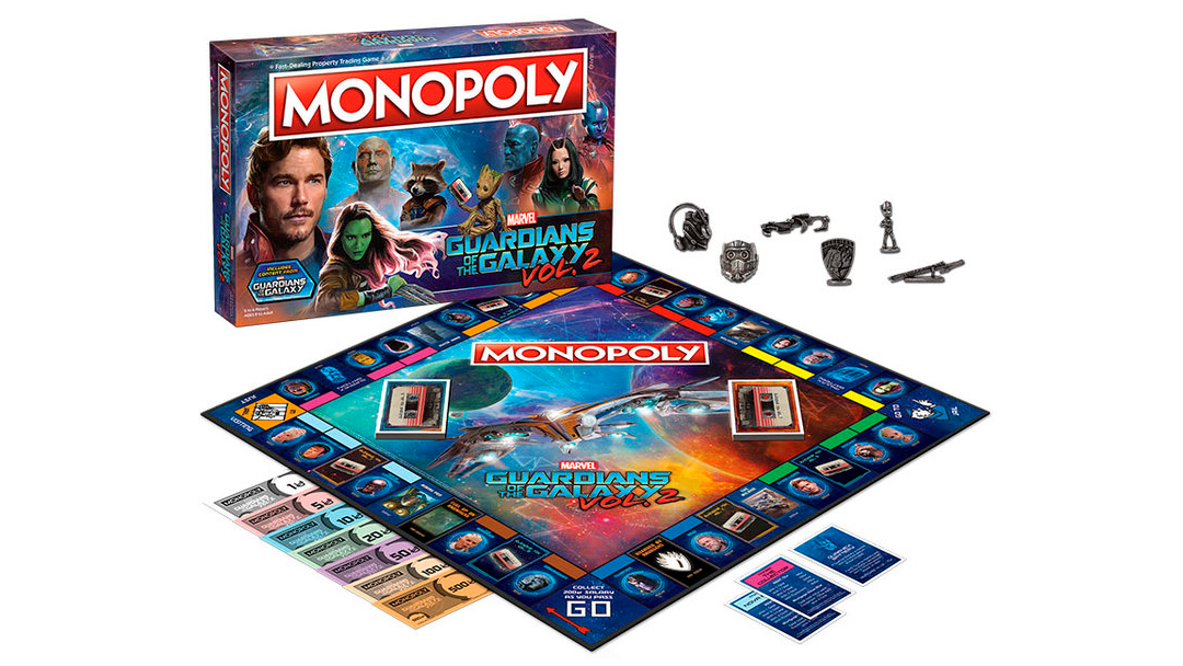 monopoly 3 Así es el Monopoly de Guardians of the Galaxy Vol. 2