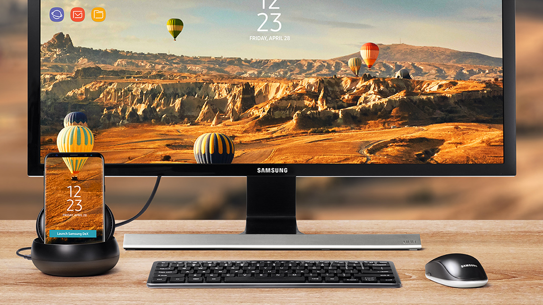 samsung dex 1 Samsung DeX: el dock que convierte al Galaxy S8 en un equipo de escritorio