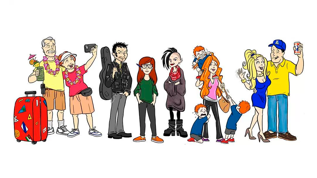 daria 2 Las creadoras de Daria muestran cómo serían los personajes en la actualidad