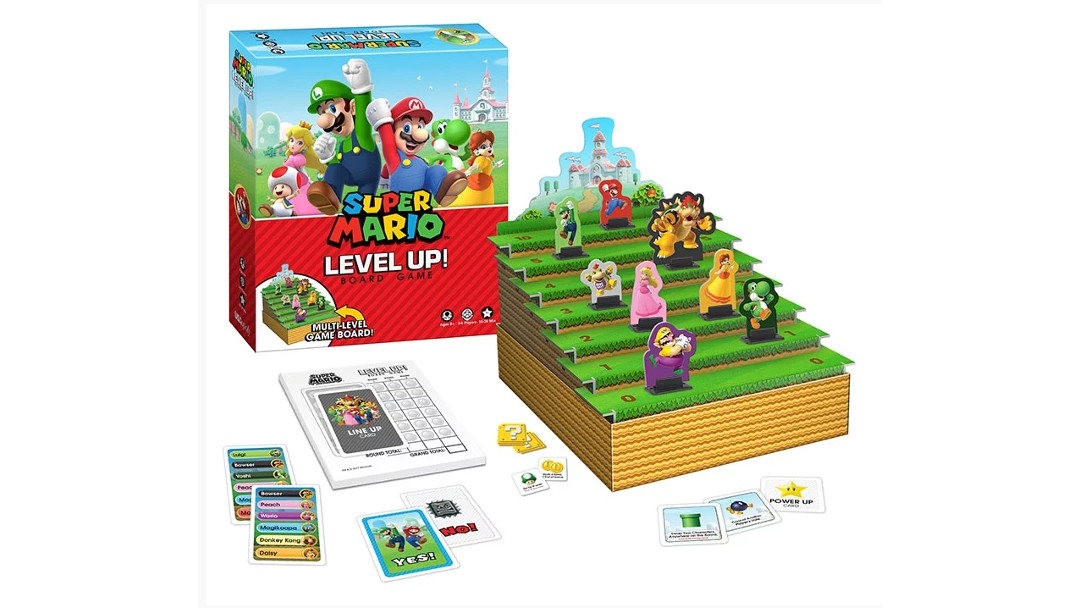 super mario level up Super Mario Bros tendrá un nuevo juego de mesa