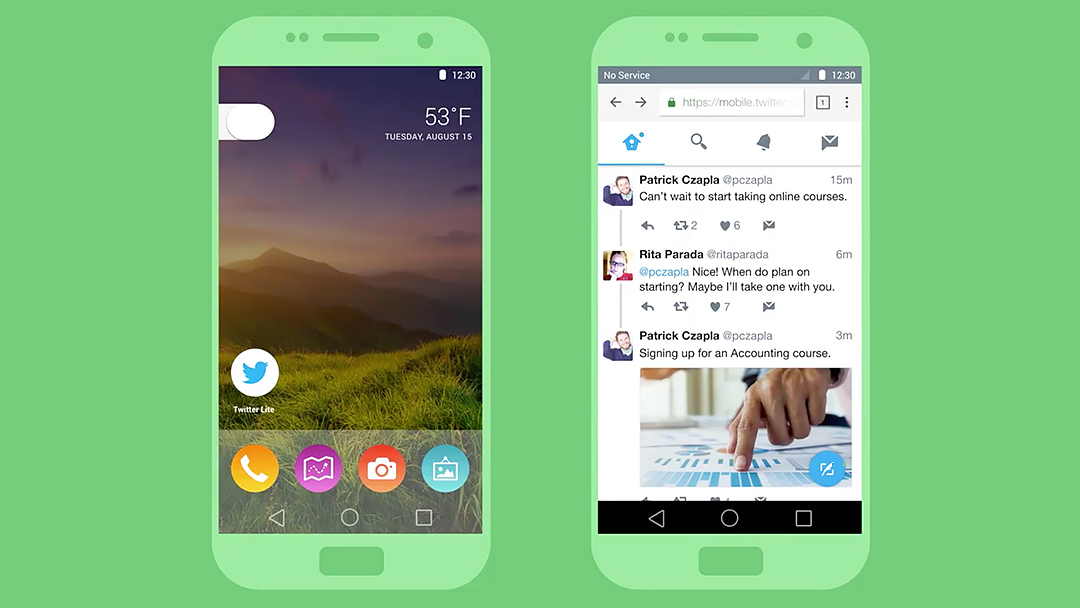 twitter lite Twitter lanza su versión Lite, es ligera y amigable con tus datos