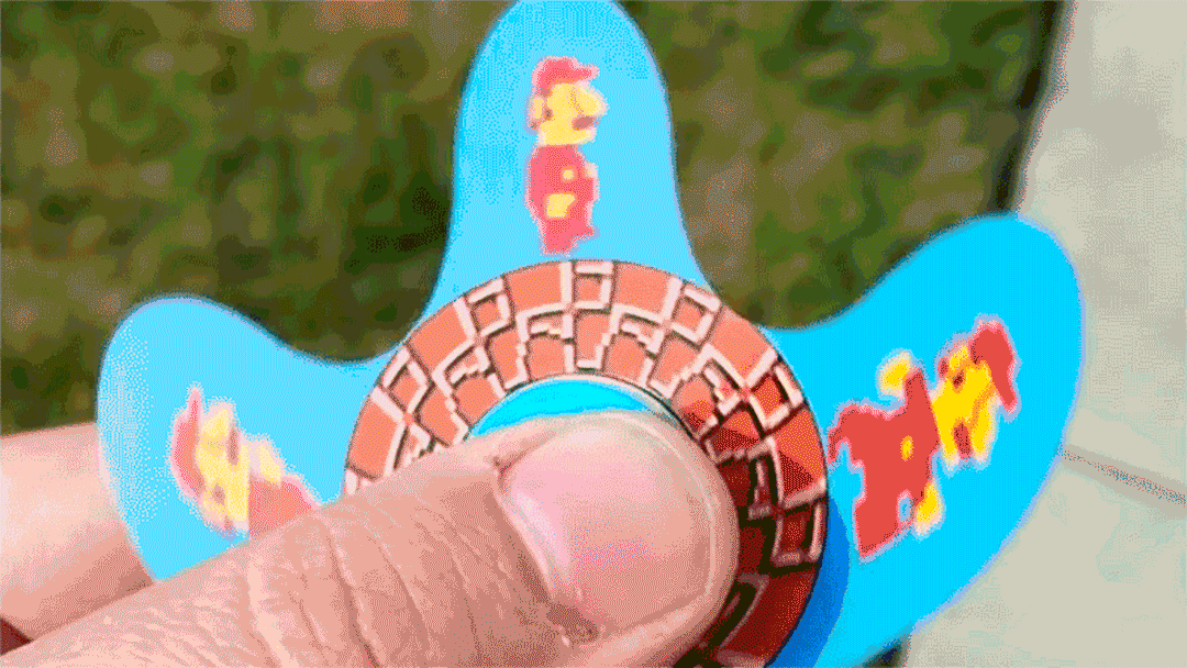 super mario bros spinner El fidget spinner de Super Mario Bros es el spinner definitivo