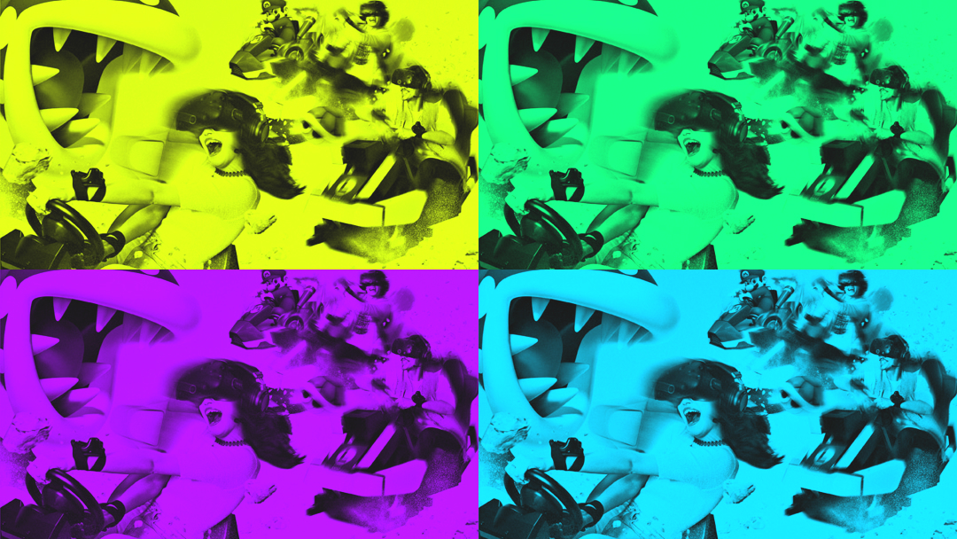 mario kartvr 2 Los juegos de realidad virtual de Mario Kart y Evangelion son reales