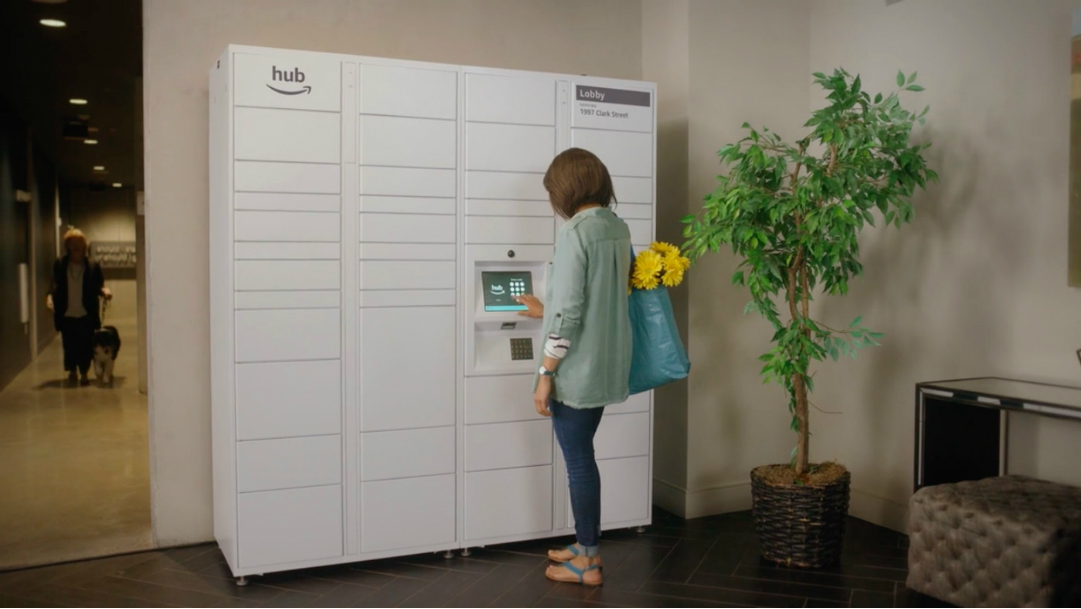 amazon hub Amazon quiere cambiar los buzones tradicionales por un sistema de lockers electrónico