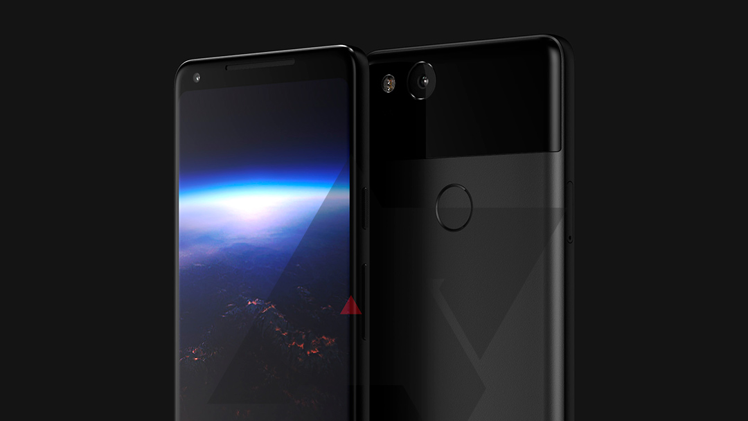 Un render de cómo podría ser el nuevo Pixel XL