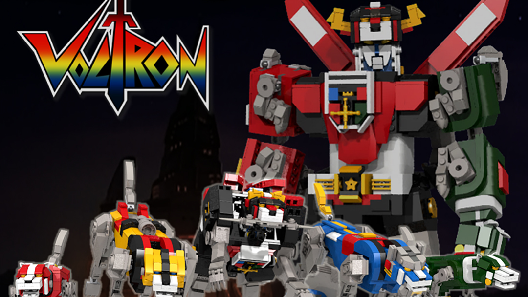voltron Amado por los justos: Voltron tendrá su versión Lego