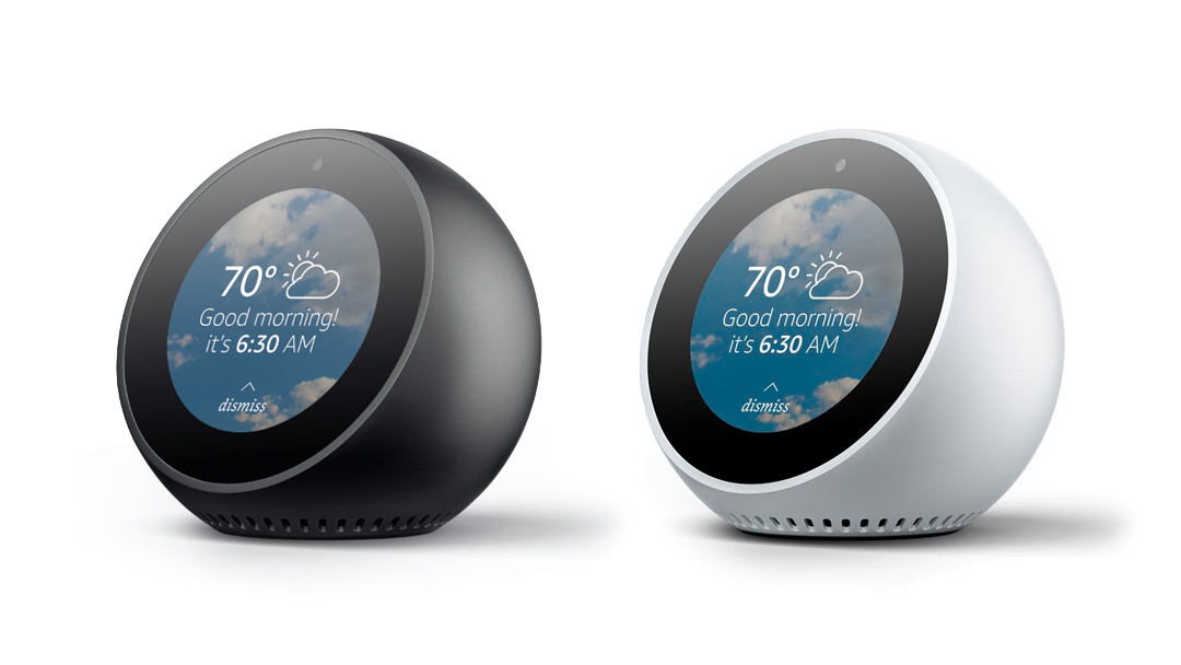 amazon echo spot Amazon presenta el Echo Spot, su nueva alarma inteligente