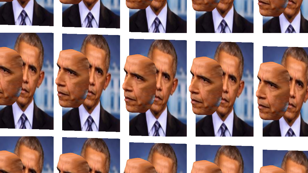 Barak Obama en 3D