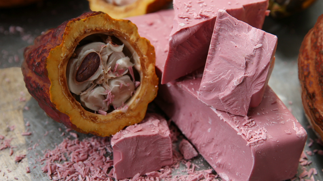 Barry Callebaut AG creo el primer chocolate ruby.