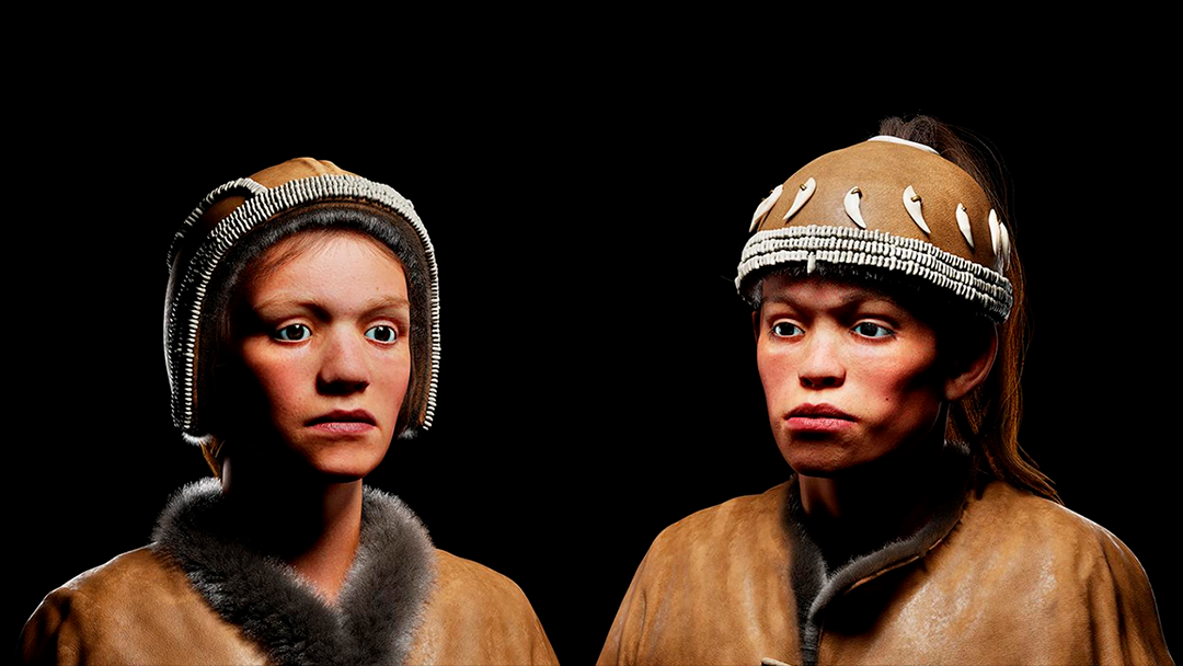 adolescentes Reconstruyen a detalle a dos adolescentes que vivieron hace 30,000 años