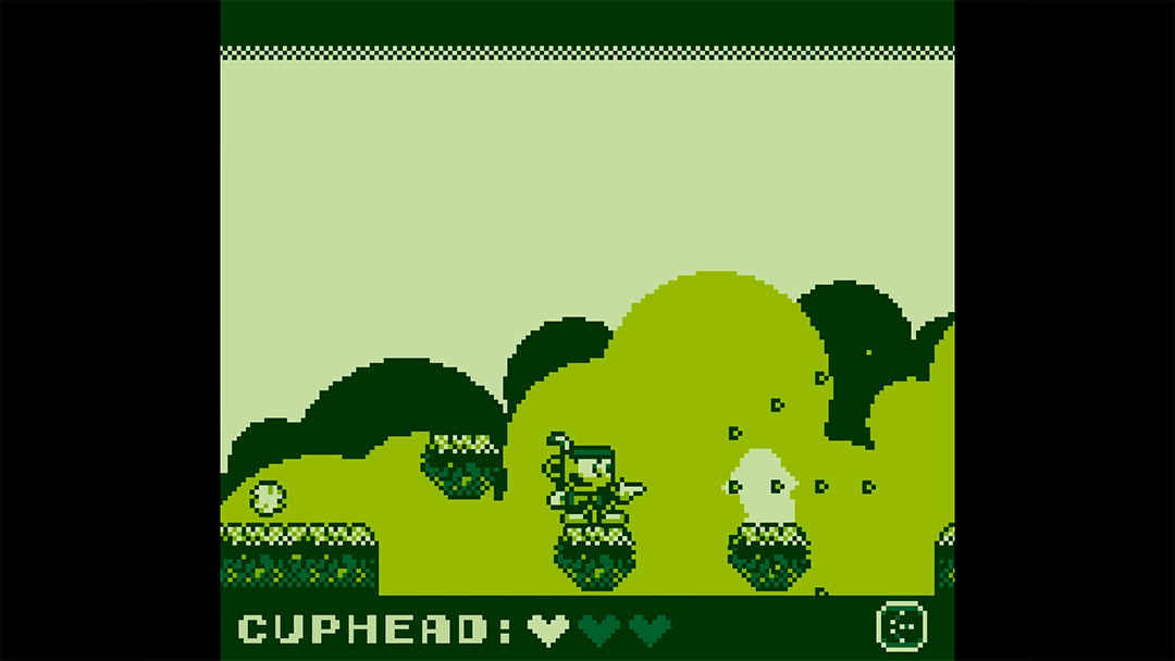 cuphead Así sería Cuphead si se hubiera lanzado para Game Boy