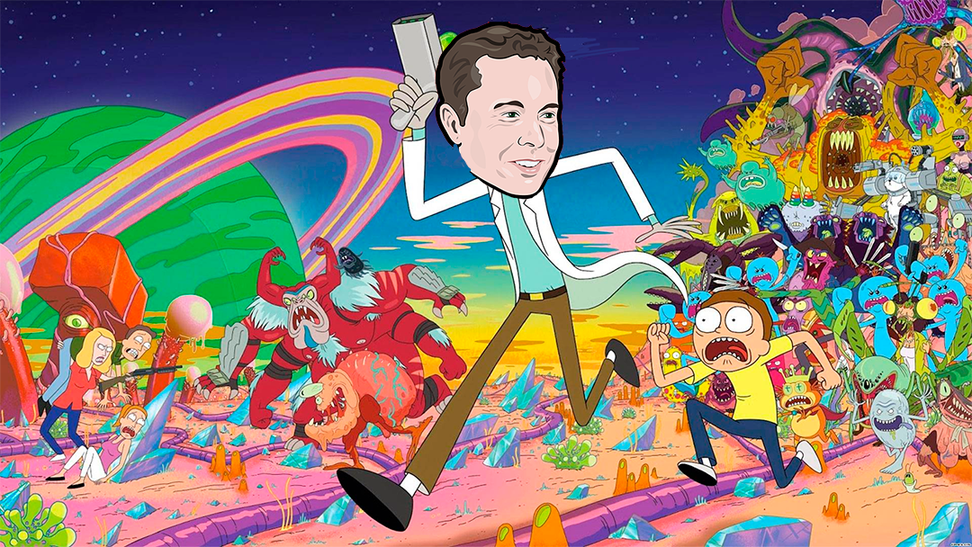 elon musk rick 6 morty Quieren a Elon Musk como invitado especial en la próxima temporada de Rick & Morty