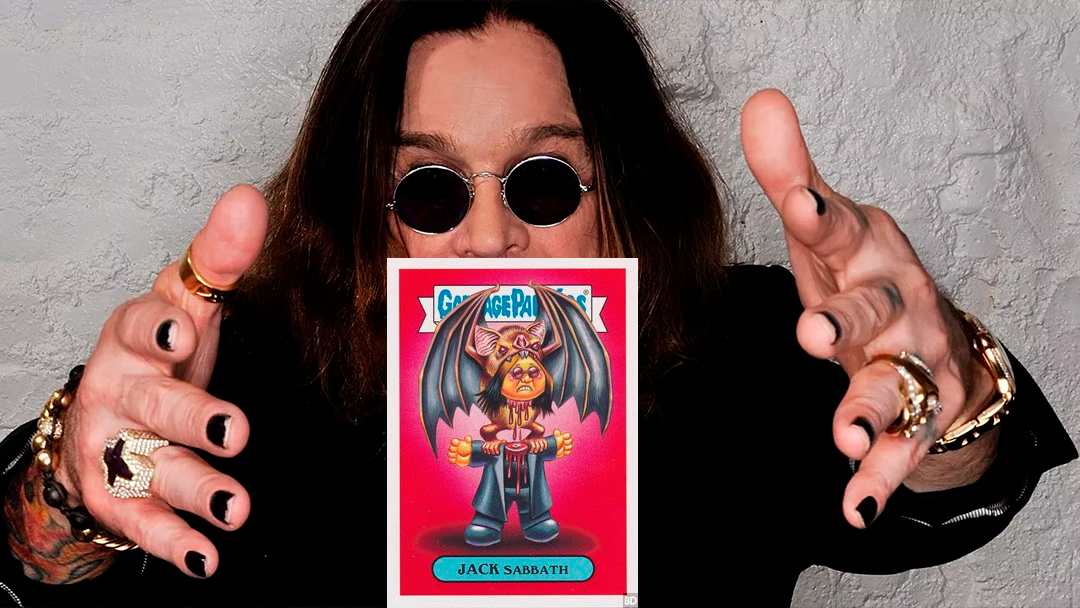 garbage Así son las nuevas tarjetas de los Garbage Pail Kids dedicadas al rock