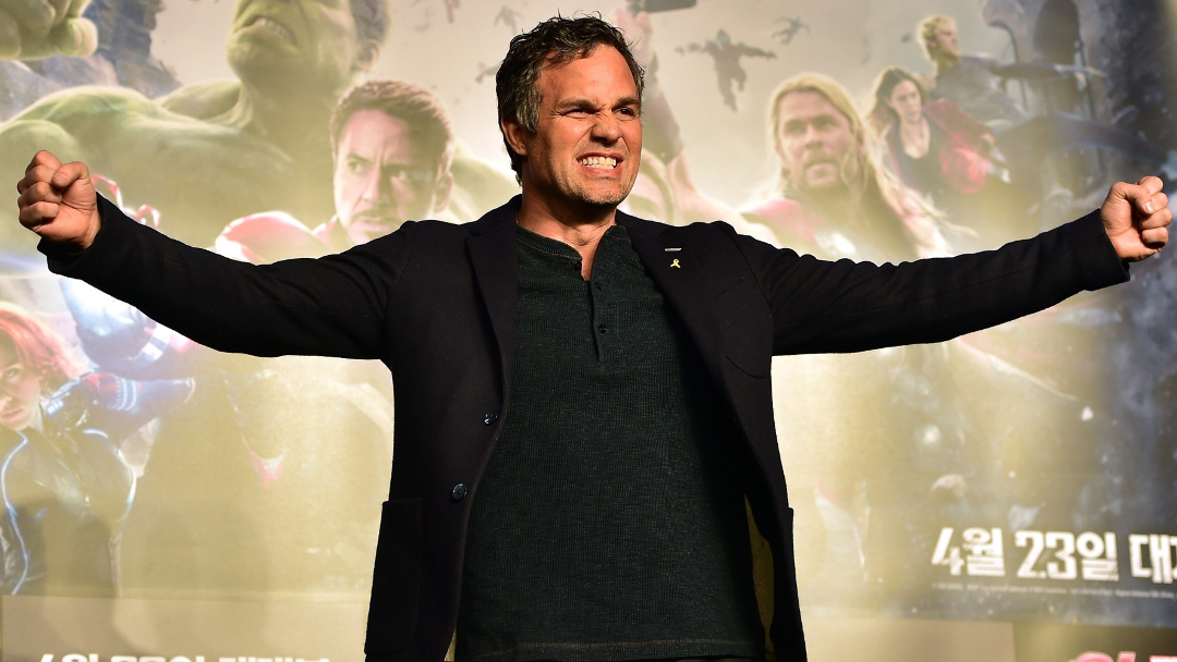 Actor Mark Ruffalo en Avengers 4