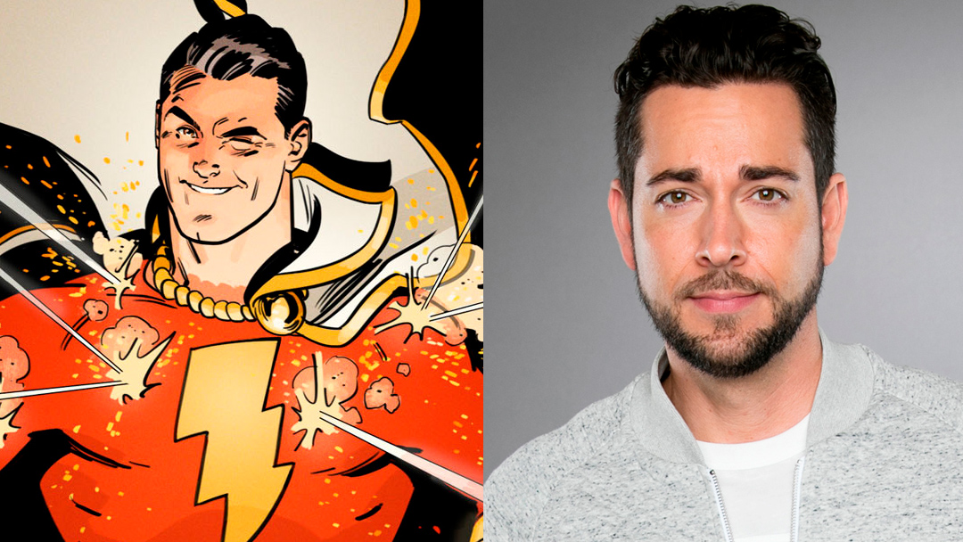 zachary levy shazam DC ya encontró al actor que interpretará a Shazam: Zachary Levi