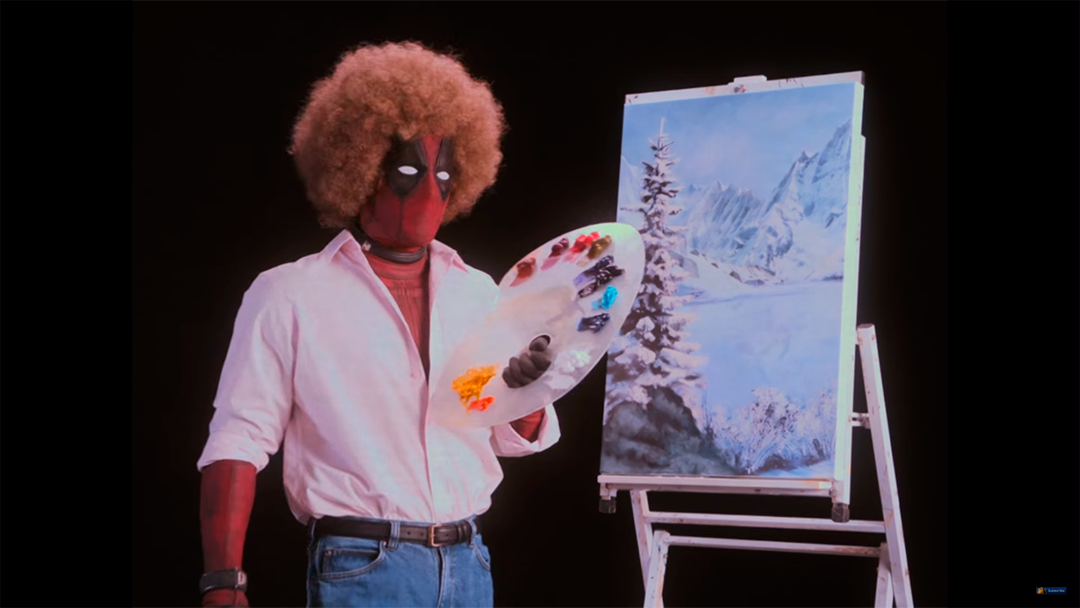deadpool Ryan Reynolds se convierte en Bob Ross en el nuevo teaser de Deadpool 2