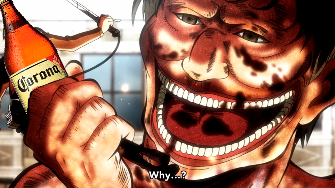 Un borracho fue la inspiración para los titanes de Attack on Titan 18 giganton Un borracho fue la inspiración para los titanes de Attack on Titan