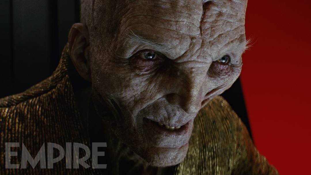 snoke Andy Serkis revela que el Líder Supremo Snoke no es un Sith