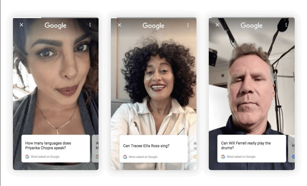 Ahora las celebridades serán las que respondan preguntas sobre su vida en Google 20 google buscador famosos Ahora las celebridades serán las que respondan preguntas sobre su vida en Google