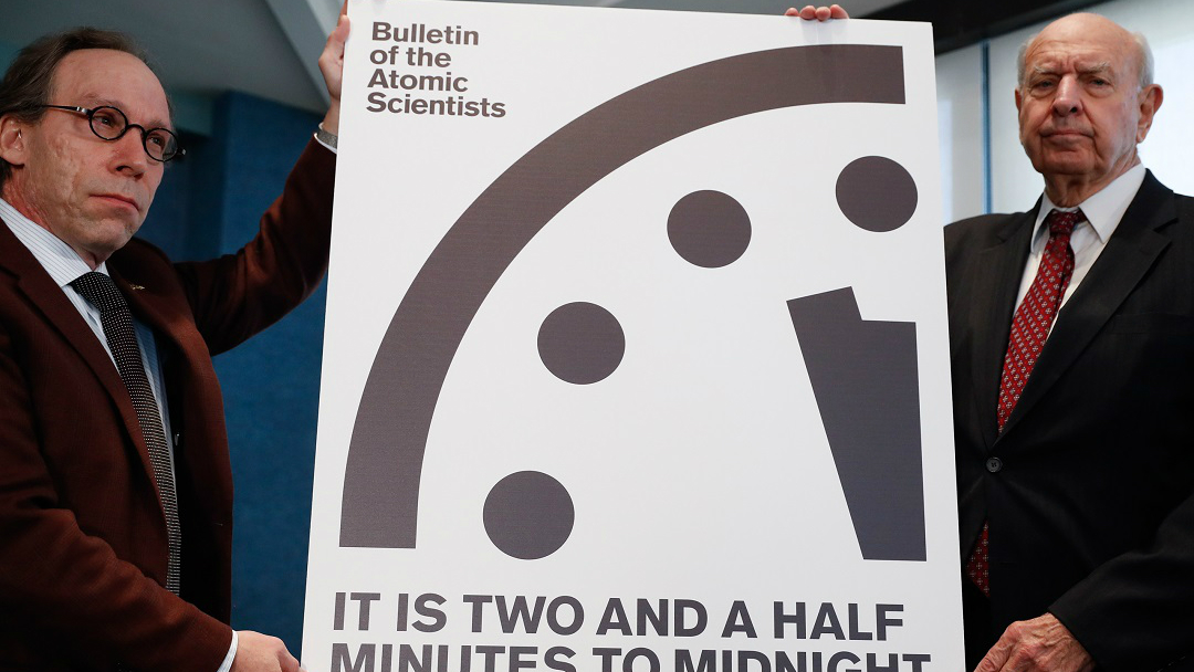Reloj fin del mundo apocalipsis dommsday clock