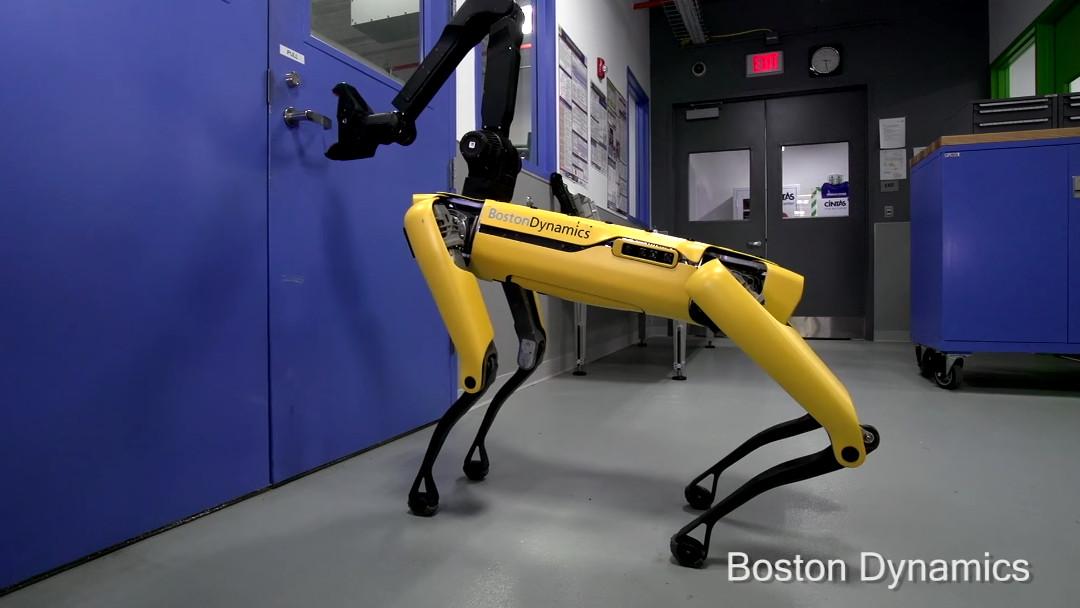 boston dynamics robot puerta El robot de Boston Dynamics ya sabe abrir puertas como en nuestras peores pesadillas