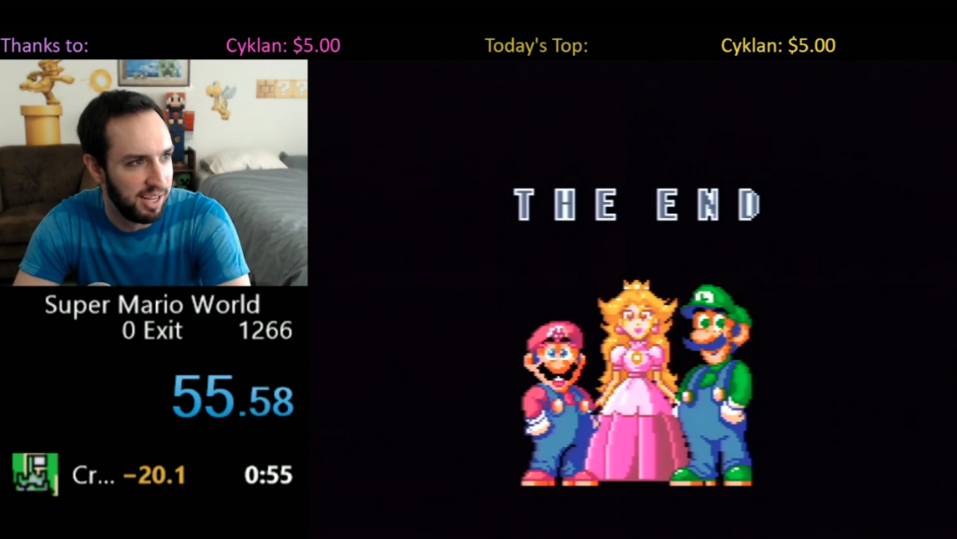 super mario world speedrun Alguien ya logró acabar Super Mario World en menos de un minuto