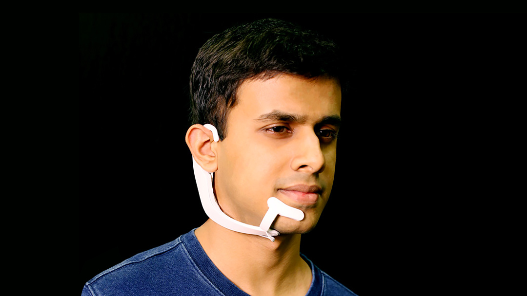 alterego mit 3 Científicos de MIT desarrollan un sistema para hablar “telepáticamente” con las máquinas