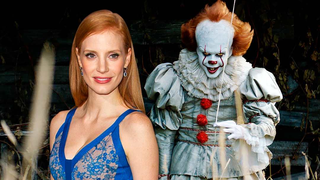 Jessica Chastain aparece cubierta de sangre en el set de ESO