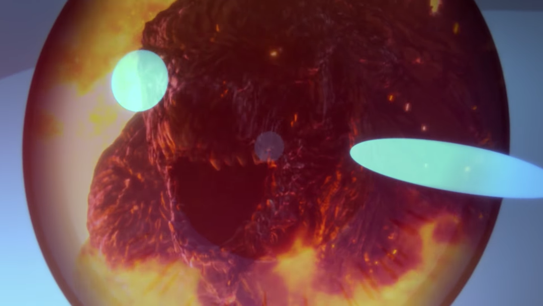 Un fragmento de la película animada de Godzilla